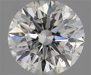 Foto Diamante Natural 2.00 quilates, Redondo , Color G, claridad I1 y certificado GIA de