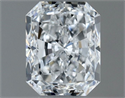 Diamante Natural 0.50 quilates, Radiante , Color E, claridad VVS1 y certificado GIA