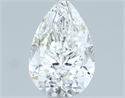 Natural Diamond 1.02 Carats, Pear with  Cut, E Color, SI2 Clarity and Certified by GIA