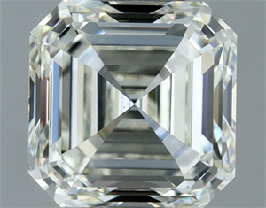 Picture of Natural Diamond 1.00 Carats, Asscher with  Cut, I Color, VS1 Clarity and Certified by IGI
