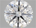 Lab Grown Diamond 3.40 Carats, Round with Ideal Cut, E Color, VVS2 Clarity and Certified by IGI