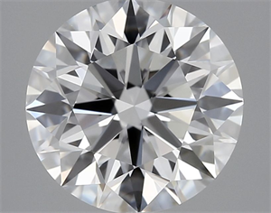 Picture of Lab Grown Diamond 2.09 Carats, Round with Ideal Cut, E Color, IF Clarity and Certified by IGI