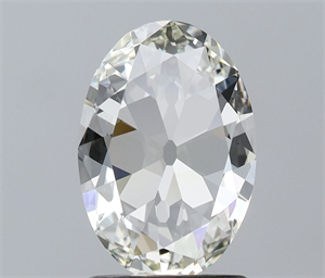 Picture of Natural Diamond 1.00 Carats, Oval with  Cut, I Color, VVS2 Clarity and Certified by IGI