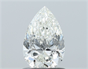 Natural Diamond 0.80 Carats, Pear with  Cut, I Color, VVS2 Clarity and Certified by GIA