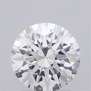 Picture of Lab Grown Diamond 1.00 Carats, Round with Excellent Cut, E Color, SI1 Clarity and Certified by IGI
