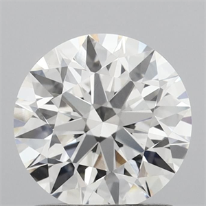 Picture of Lab Grown Diamond 1.23 Carats, Round with Ideal Cut, F Color, VS1 Clarity and Certified by IGI