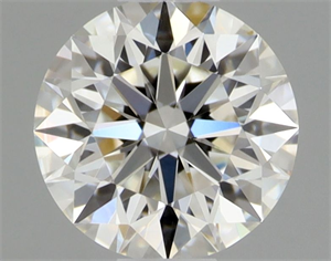 Foto Diamante Natural 0.44 quilates, Redondo , Color H, claridad VVS2 y certificado GIA de