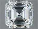 Natural Diamond 1.00 Carats, Asscher with  Cut, H Color, VVS2 Clarity and Certified by IGI