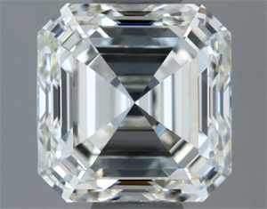 Picture of Natural Diamond 1.00 Carats, Asscher with  Cut, H Color, VVS2 Clarity and Certified by IGI
