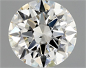 Natural Diamond 1.00 Carats, Round with Excellent Cut, I Color, SI1 Clarity and Certified by GIA
