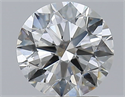 Diamante Natural 2.01 quilates, Redondo , Color H, claridad SI1 y certificado GIA