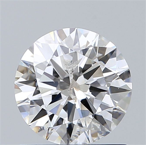 Foto Diamante Natural 1.01 quilates, Redondo , Color G, claridad I1 y certificado GIA de