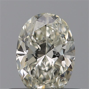 Foto Diamante Natural 0.40 quilates, Ovalado , Color I, claridad IF y certificado IGI de