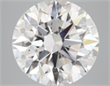 Lab Grown Diamond 4.57 Carats, Round with Ideal Cut, D Color, VS1 Clarity and Certified by IGI