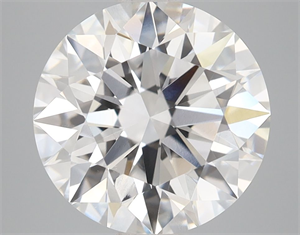 Picture of Lab Grown Diamond 4.57 Carats, Round with Ideal Cut, D Color, VS1 Clarity and Certified by IGI