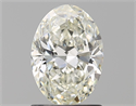 Diamante Natural 1.20 quilates, Ovalado , Color K, claridad SI1 y certificado GIA