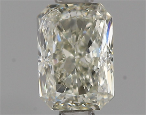 Picture of Natural Diamond 0.91 Carats, Radiant with  Cut, J Color, SI2 Clarity and Certified by IGI