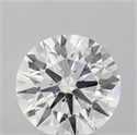 Lab Grown Diamond 2.03 Carats, Round with Ideal Cut, D Color, VVS1 Clarity and Certified by IGI