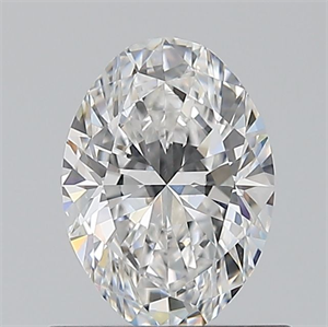 Foto Diamante Natural 0.70 quilates, Ovalado , Color E, claridad VS1 y certificado GIA de