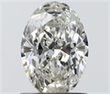 Diamante Natural 0.90 quilates, Ovalado , Color I, claridad VS2 y certificado IGI