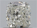 Natural Diamond 0.57 Carats, Cushion with  Cut, I Color, VS2 Clarity and Certified by GIA