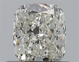 Picture of Natural Diamond 0.57 Carats, Cushion with  Cut, I Color, VS2 Clarity and Certified by GIA