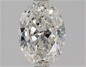 Diamante Natural 1.11 quilates, Ovalado , Color H, claridad SI2 y certificado HRD