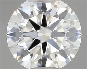 Picture of Natural Diamond 0.43 Carats, Round with Excellent Cut, J Color, VVS1 Clarity and Certified by GIA