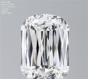 Foto Diamante Natural 0.50 quilates,  , Color G, claridad VS2 y certificado GIA de