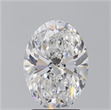 Natural Diamond 3.03 Carats, Oval with  Cut, D Color, VS1 Clarity and Certified by GIA