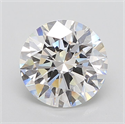 Del inventario de diamantes de laboratorio, 5.18 quilates, Redondo , Color E, claridad VVS2 y certificado GIA