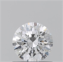 Natural Diamond 0.71 Carats, Round with Excellent Cut, E Color, SI1 Clarity and Certified by GIA