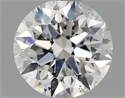 Diamante Natural 0.90 quilates, Redondo , Color D, claridad SI2 y certificado GIA