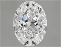 Diamante Natural 1.80 quilates, Ovalado , Color D, claridad VVS1 y certificado GIA