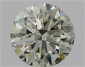 Diamante Natural 0.91 quilates, Redondo , Color J, claridad SI1 y certificado IGI