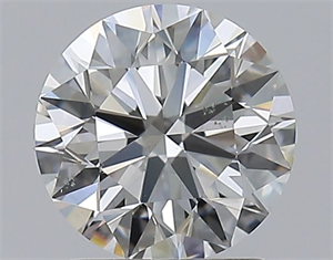 Foto Diamante Natural 1.51 quilates, Redondo , Color I, claridad SI1 y certificado GIA de