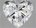 Natural Diamond 3.01 Carats, Heart with  Cut, G Color, SI1 Clarity and Certified by GIA
