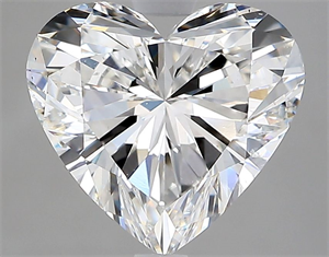Picture of Natural Diamond 3.01 Carats, Heart with  Cut, G Color, SI1 Clarity and Certified by GIA