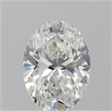 Natural Diamond 0.91 Carats, Oval with  Cut, H Color, VS1 Clarity and Certified by GIA