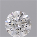 Natural Diamond 0.51 Carats, Round with Excellent Cut, E Color, VS2 Clarity and Certified by GIA