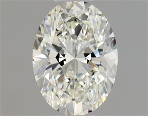 Picture of Natural Diamond 0.51 Carats, Oval with  Cut, I Color, VVS2 Clarity and Certified by GIA