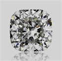 Natural Diamond 0.58 Carats, Cushion with  Cut, G Color, SI1 Clarity and Certified by GIA