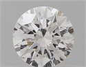 Natural Diamond 0.41 Carats, Round with Excellent Cut, D Color, VVS1 Clarity and Certified by GIA