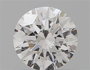 Picture of Natural Diamond 0.41 Carats, Round with Excellent Cut, D Color, VVS1 Clarity and Certified by GIA