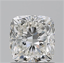 Natural Diamond 1.01 Carats, Cushion with  Cut, I Color, VS1 Clarity and Certified by GIA
