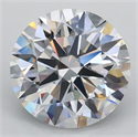 Del inventario de diamantes de laboratorio, 3.05 quilates, Redondo , Color E, claridad VS1 y certificado IGI