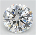 Del inventario de diamantes de laboratorio, 4.07 quilates, Redondo , Color D, claridad IF y certificado IGI