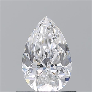 Picture of Natural Diamond 0.70 Carats, Pear with  Cut, D Color, VS1 Clarity and Certified by GIA