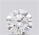 Del inventario de diamantes de laboratorio, 1.04 quilates, Redondo , Color D, claridad VVS2 y certificado IGI