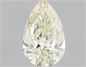 Natural Diamond 0.33 Carats, Pear with  Cut, N Color, VVS2 Clarity and Certified by GIA